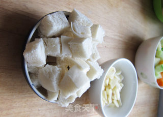 上班族的快手便当——{香蒜金黄粒}的做法步骤：5
