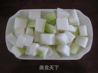 冬瓜丸子汤的做法步骤：1