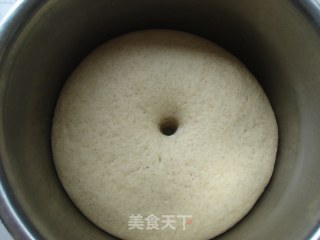 绿豆奶香馒头的做法步骤：3