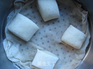 绿豆奶香馒头的做法步骤：6