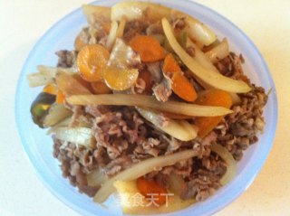牛肉饭的做法步骤：6