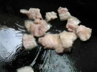 回锅肉炒拉面的做法步骤：6