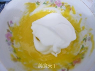 鲜香橙蛋糕卷的做法步骤：4