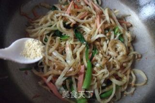 炒饼的做法步骤：10