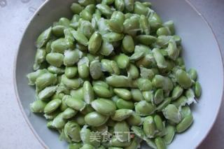 毛豆炒酱瓜的做法步骤：3