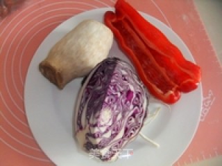 榨菜肉丝炒面的做法步骤：1
