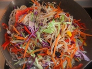 榨菜肉丝炒面的做法步骤：10