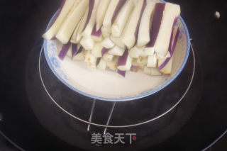 旱蒸茄子的做法步骤：6