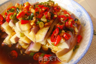 旱蒸茄子的做法步骤：7