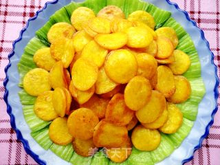 我们姐妹的最爱之------黄金豆饼的做法步骤：8