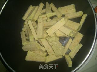 沙葛炒肉饼的做法步骤：3