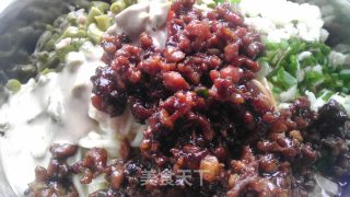 素椒炸酱面的做法步骤：6