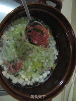 三色肉丸汤的做法步骤：7