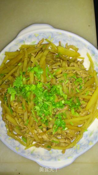 [麻麻小厨房]糖醋土豆丝的做法步骤：9