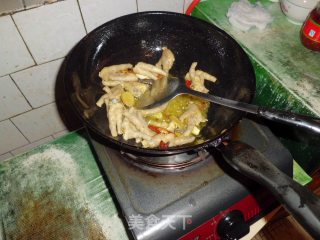 凤爪烧豆角的做法步骤：8