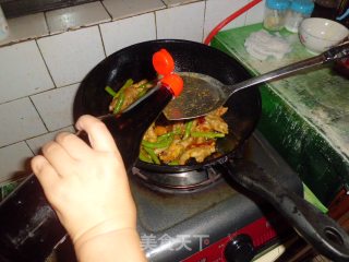 凤爪烧豆角的做法步骤：11