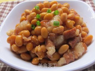 黄豆焖肉的做法步骤：6