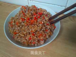 虾仁麦中“卖”的做法步骤：4
