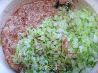 猪肉大头菜蒸饺的做法步骤：13