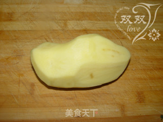 孜然土豆片的做法步骤：1