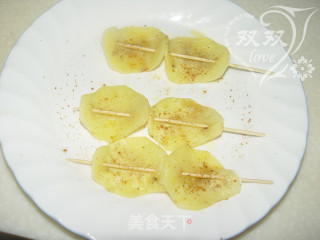 孜然土豆片的做法步骤：8