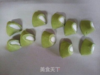 翡翠青菜包的做法步骤：9