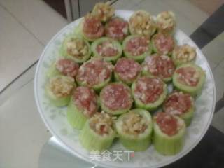 丝瓜盅的做法步骤：4