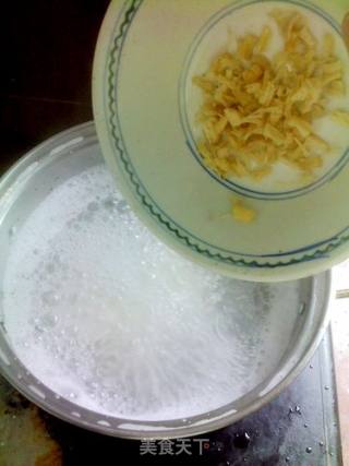 干贝鱼肉粥的做法步骤：3