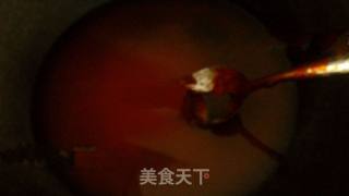 空心年糕炒韩国甜辣酱的做法步骤：3