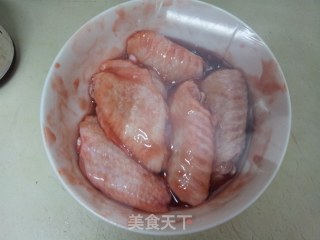 简单易做，超级好吃——蜜汁叉烧翅的做法步骤：6
