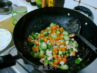 炒三丁的做法步骤：4