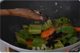 豉椒鱿鱼的做法步骤：4