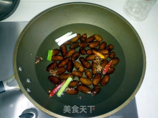 香酥蚕蛹的做法步骤：2