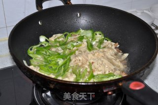 青椒百叶丝的做法步骤：5