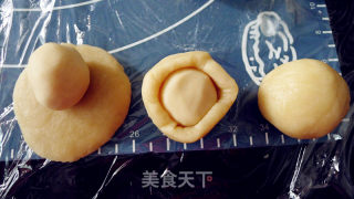 酥皮鲜肉月饼的做法步骤：6