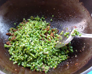 家常川菜~烂肉豇豆的做法步骤：7