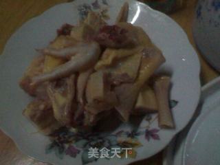 鸡炖酒的做法步骤：1