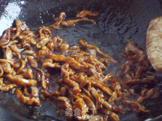 京酱肉丝的做法步骤：7