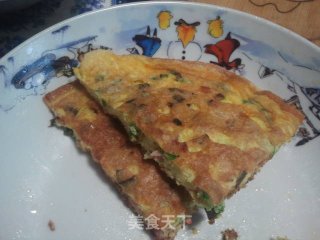 火腿烘蛋的做法步骤：5