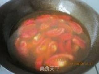 西红柿疙瘩汤的做法步骤：4
