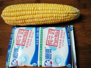 奶香玉米汁的做法步骤：1