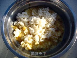剩米饭的春天【榨菜米饼】的做法步骤：4