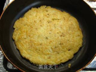 剩米饭的春天【榨菜米饼】的做法步骤：7