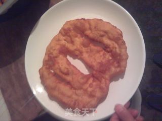 炸油饼的做法步骤：5