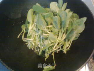 青菜疙瘩糊的做法步骤：3