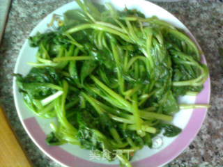 青菜疙瘩糊的做法步骤：4