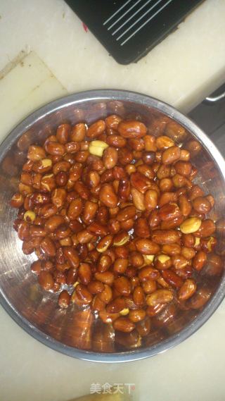 [麻麻小厨房]老醋花生的做法步骤：3
