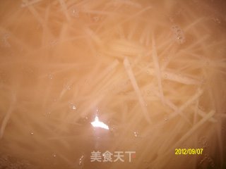 下饭菜——炝炒土豆丝的做法步骤：3