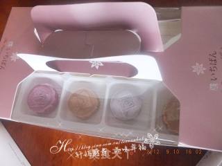 五彩冰皮月饼的做法步骤：9