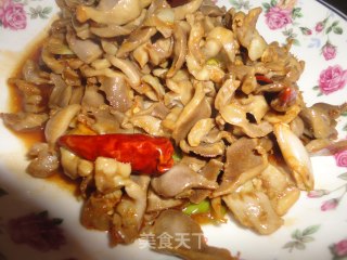 火爆鸡胗的做法步骤：7